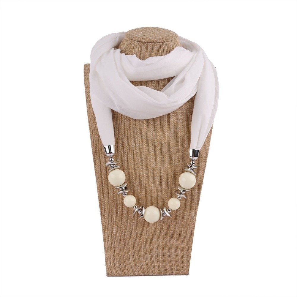 Infinity Scarf Knit - Novo Colar de Lenço de Chiffon