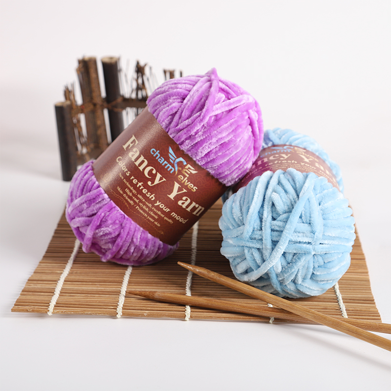 Woven Scarf Blanket - Pacote com 2 Fios de Veludo