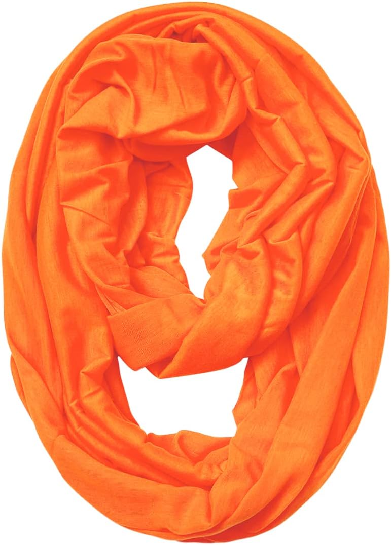 Infinity Scarf Knit - Lenço infinito de pouco peso macio
