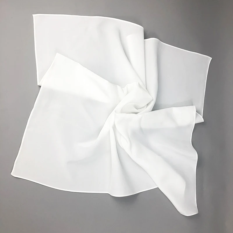 Novo lenço de seda feminino pe - Ascot Neck Scarf avaliação e preço