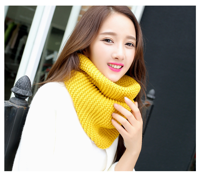 Lenço de inverno feminino infi - Infinity Scarf Knit avaliação e preço