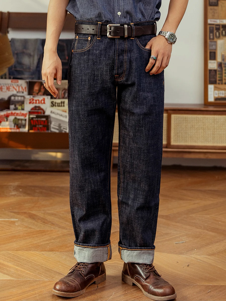 Red Tornado 14oz Selvedge Deni - Levis Jeans 501 avaliação e preço