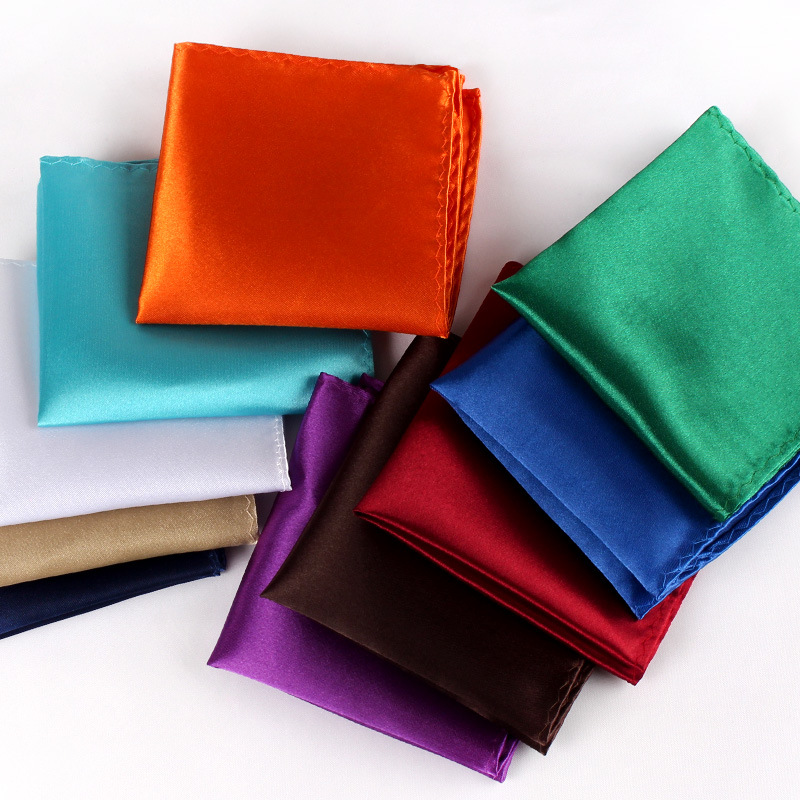 Lenço de cetim para homens, co - Pocket Square Set avaliação e preço