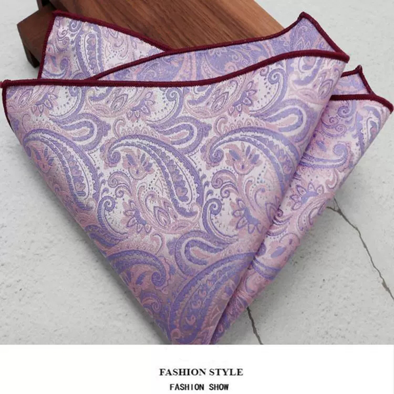Clássico pasiley bolso quadrad - Pocket Square Set avaliação e preço