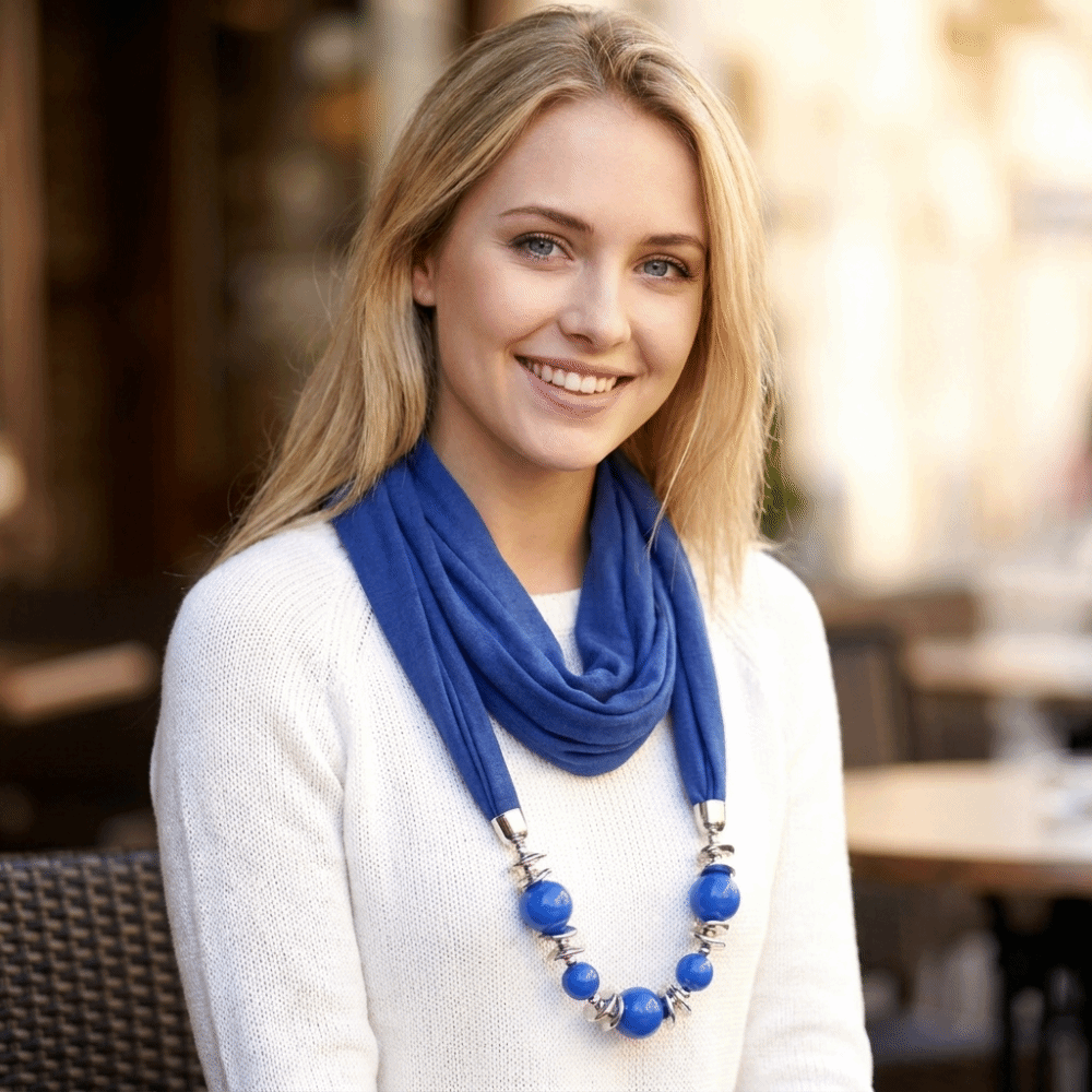 Lenço de Chiffon da Moda com C - Infinity Scarf Knit avaliação e preço