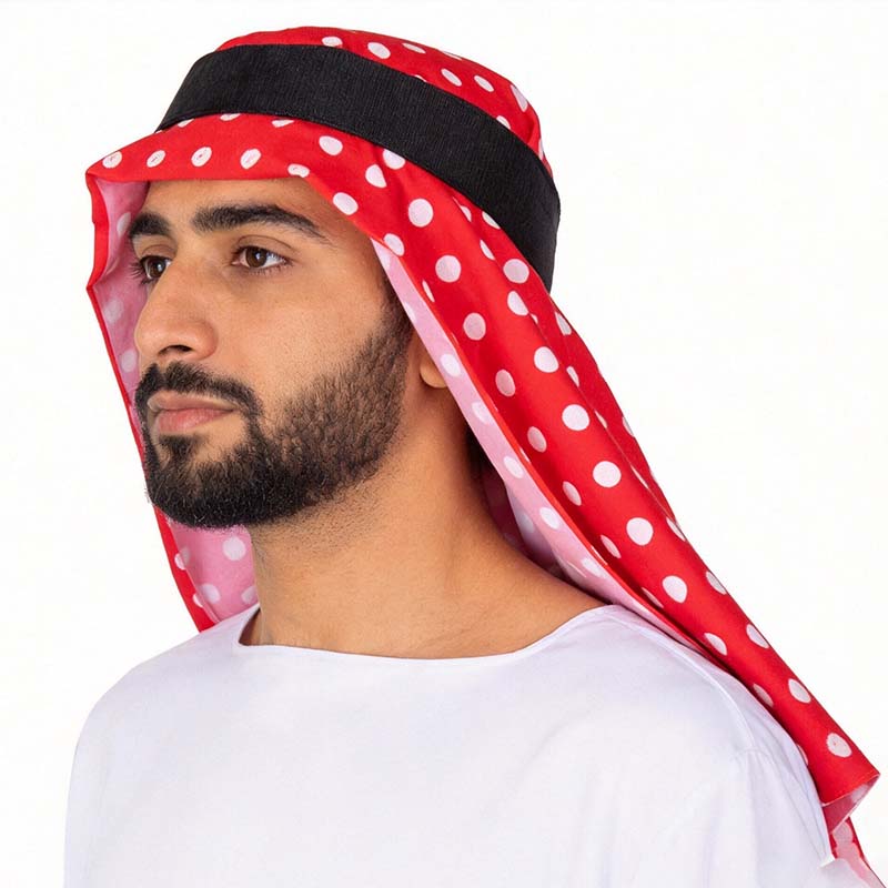 Traje Tradicional Árabe, Roupa - Ascot Neck Scarf avaliação e preço